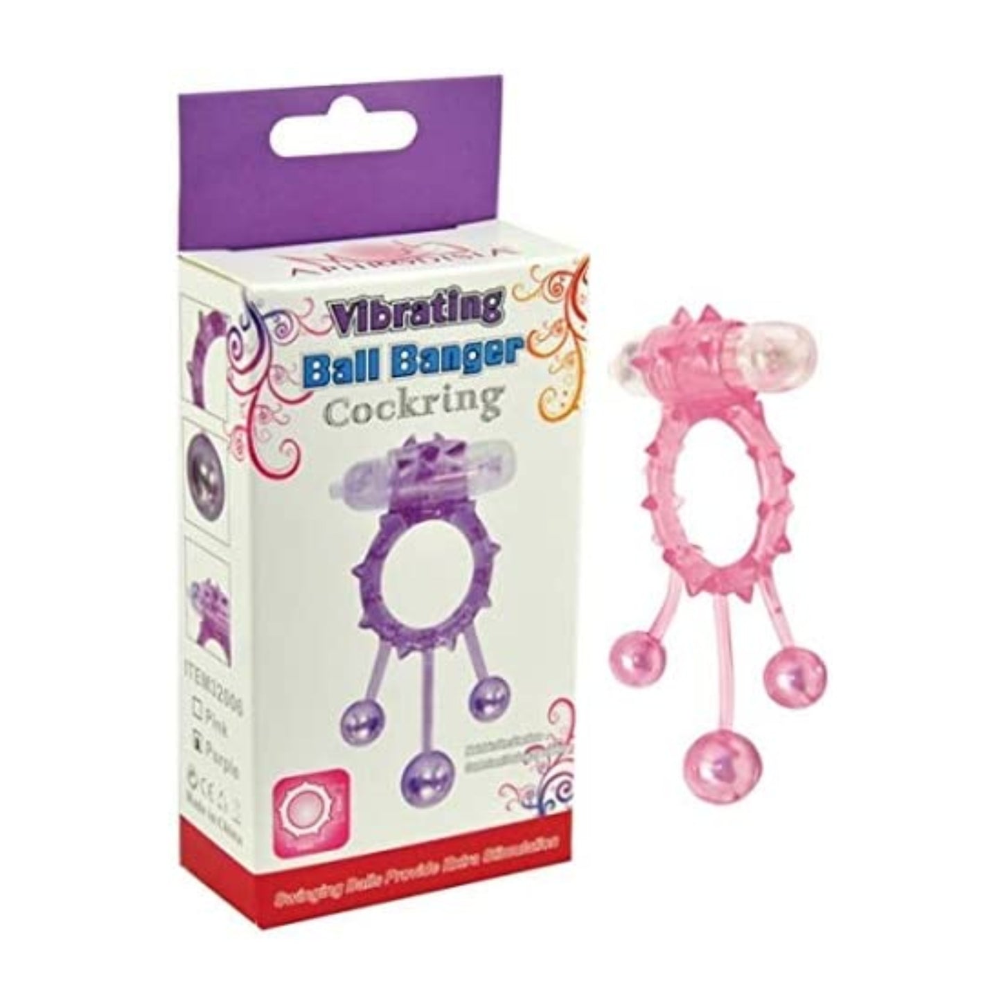 Anillo Vibrador para Pene Blass White Brand