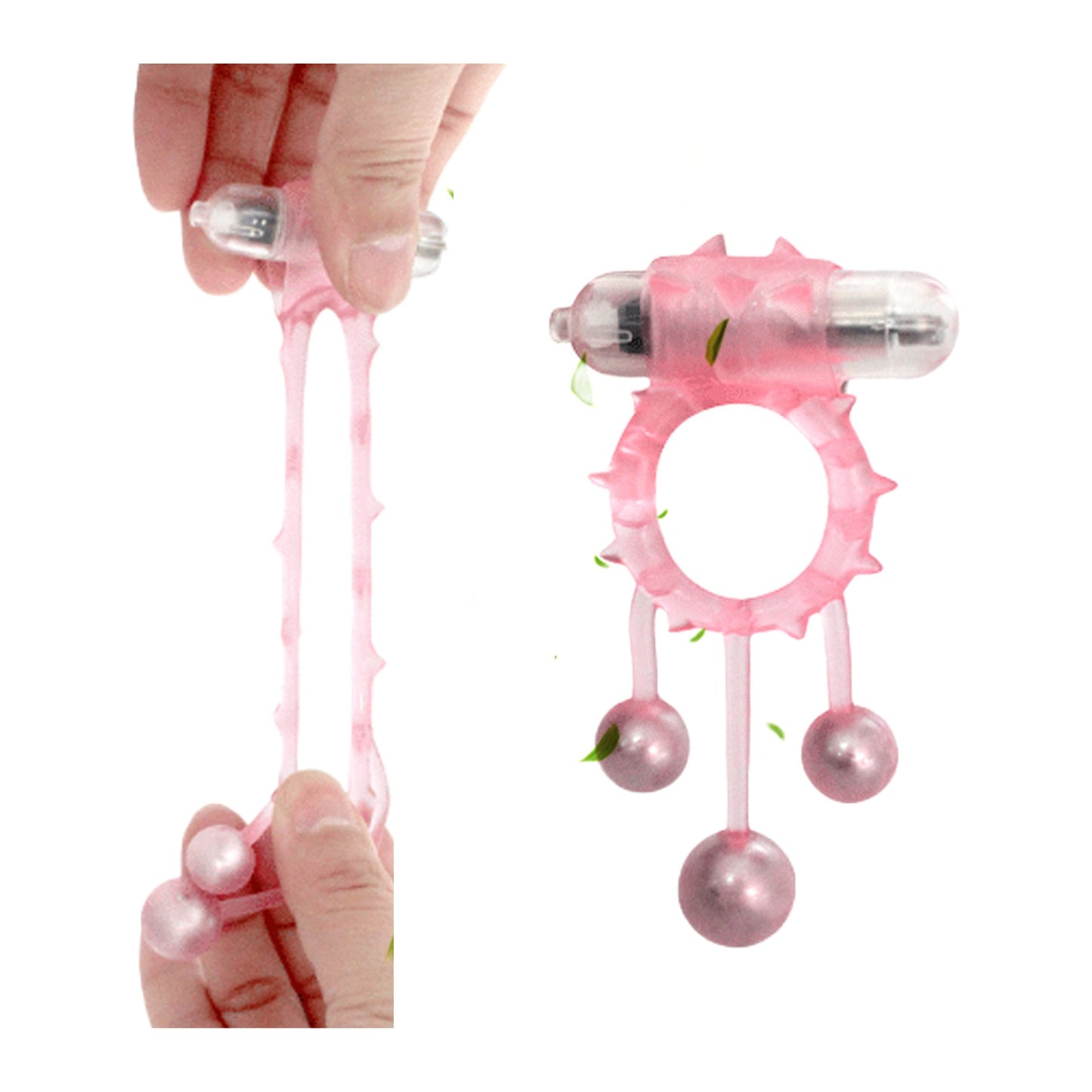 Anillo Vibrador para Pene Blass White Brand