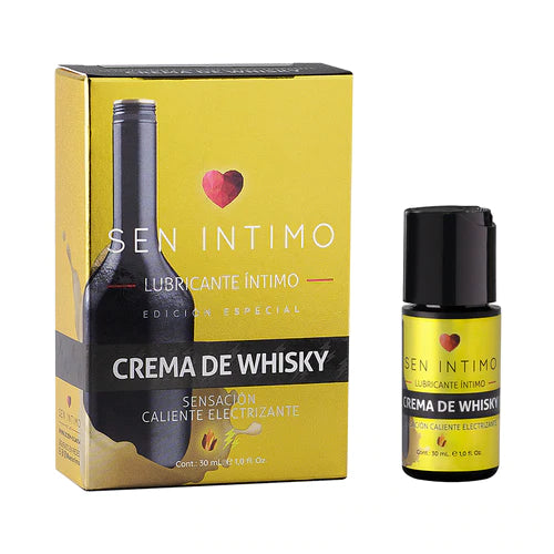 Lubricante Crema de Whisky Electrizante Sen Íntimo 30 mL