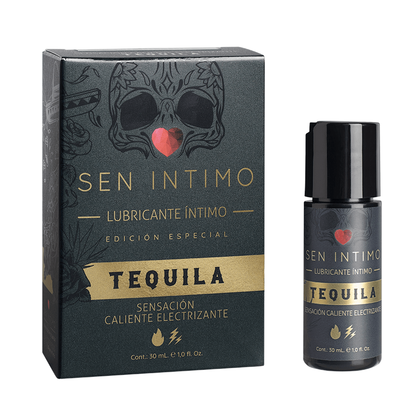 Lubricante Tequila Electrizante Sen Íntimo 30 mL