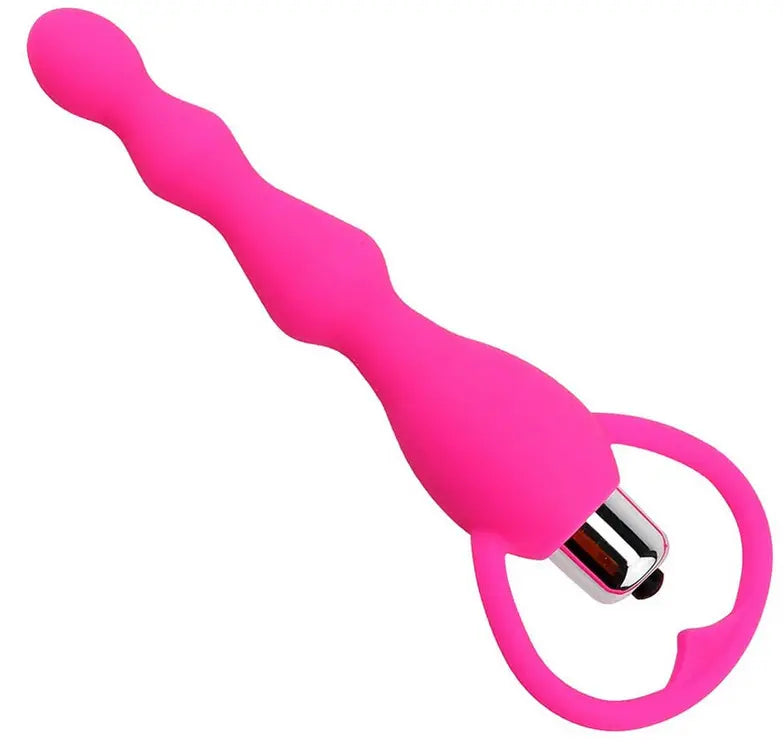 Plug Anal Vibrador Silicona Juguete Sexual 26495-16