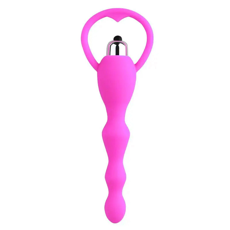 Plug Anal Vibrador Silicona Juguete Sexual 26495-16
