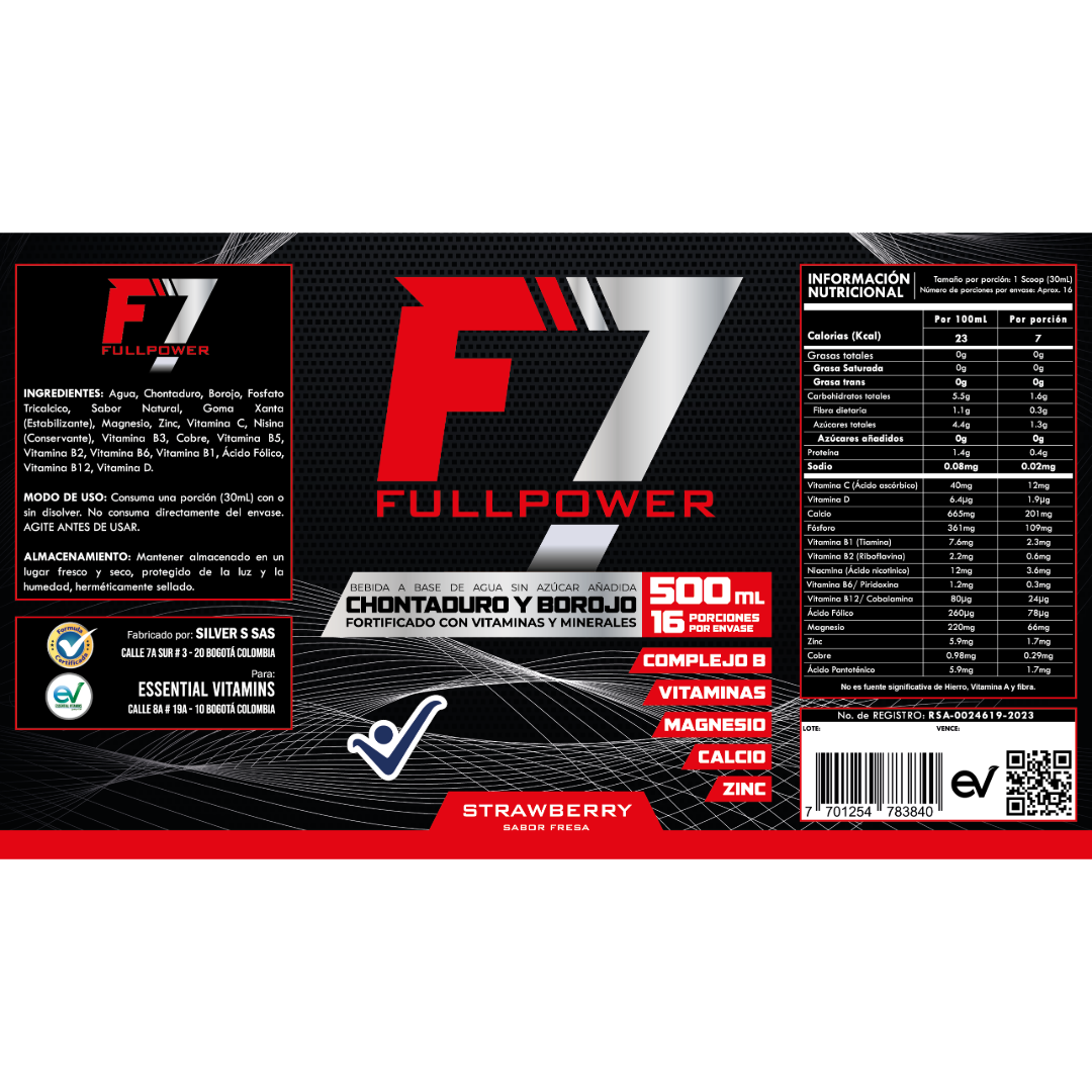 Potencializador Fullpower 500 mL
