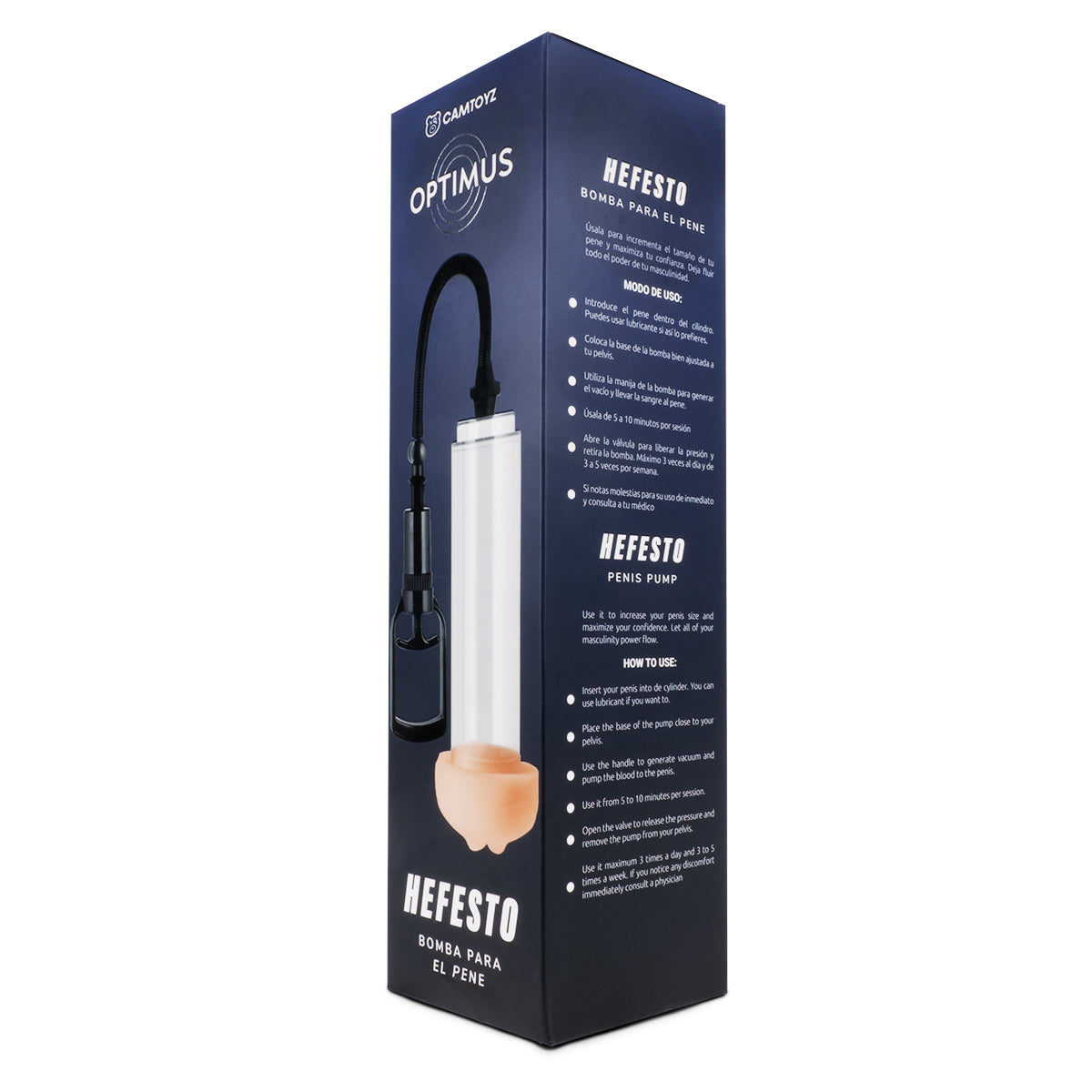 Promo Bomba Hefesto + Maximus Jelq CamToyz & Calexotics 44 mL
