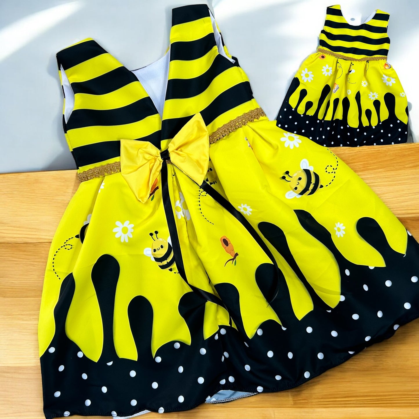Vestido fiesta abejita