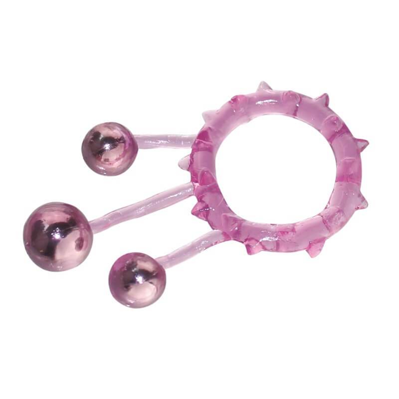 Anillo Vibrador para Pene Blass White Brand