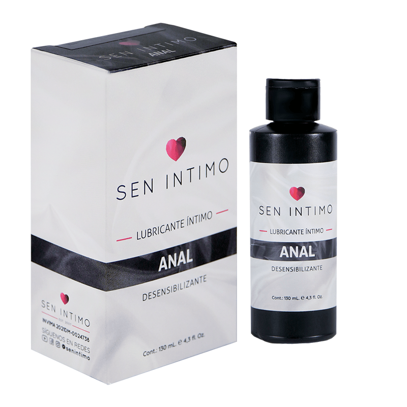Lubricante Anal Desensibilizante Sen Intimo 130 mL
