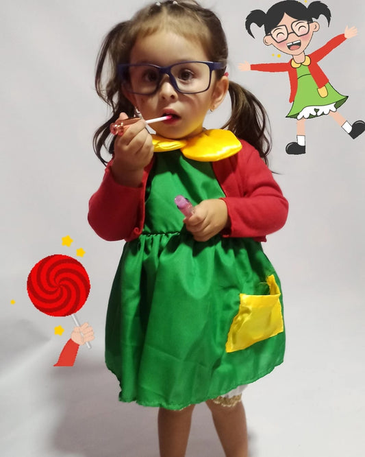 Disfraz Niña Chilindrina del chavo