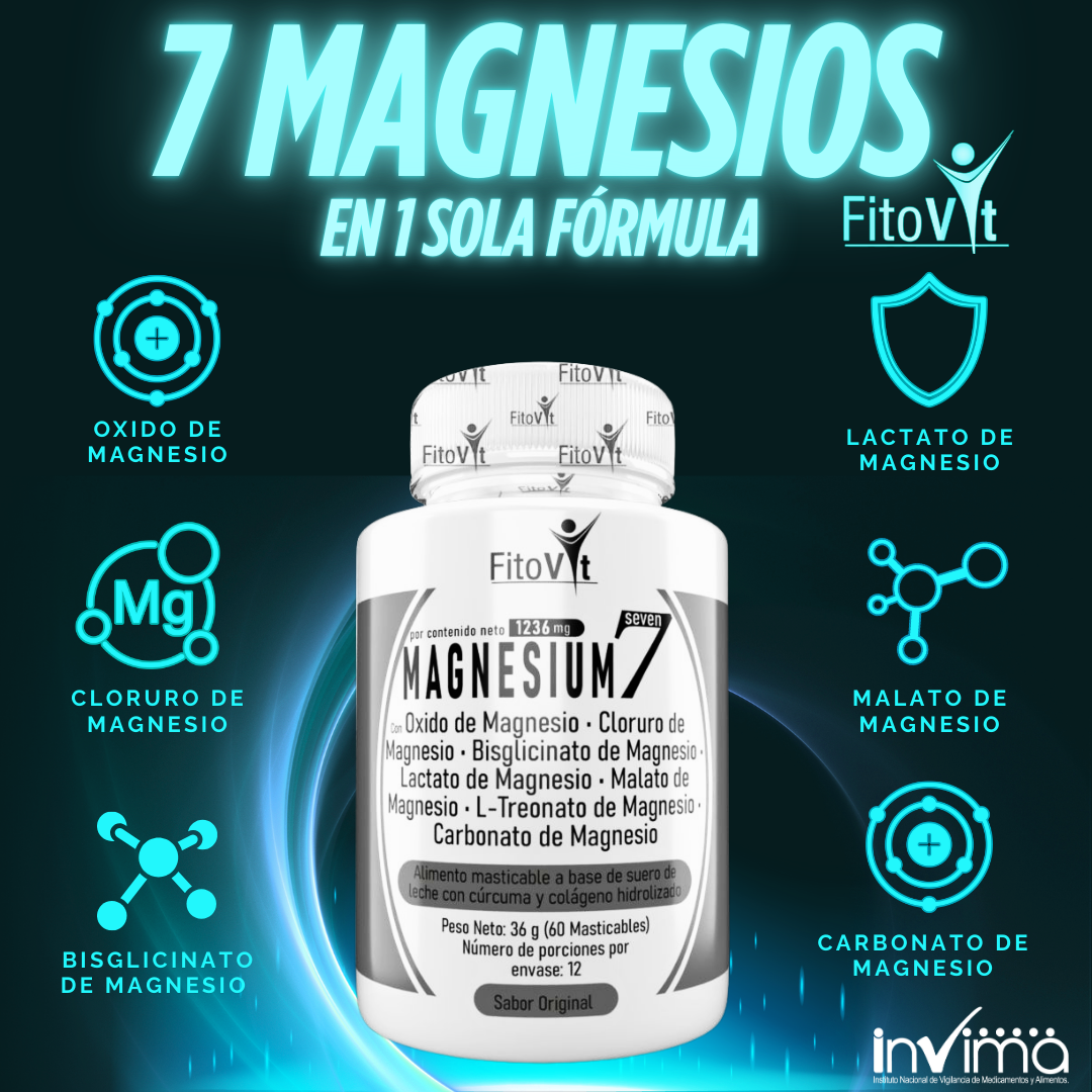 7 MAGNESIUM X60 UND FITOVIT