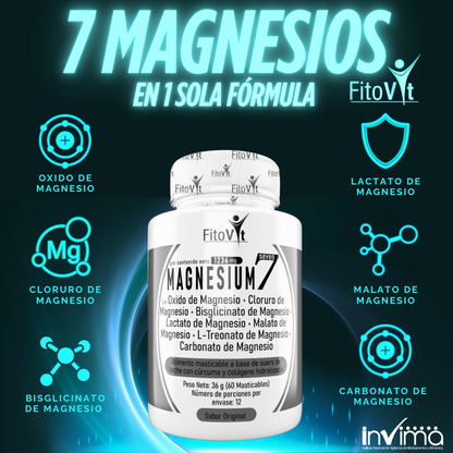 7 MAGNESIUM X60 UND FITOVIT