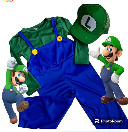 Disfraz Niño Luigi Bross
